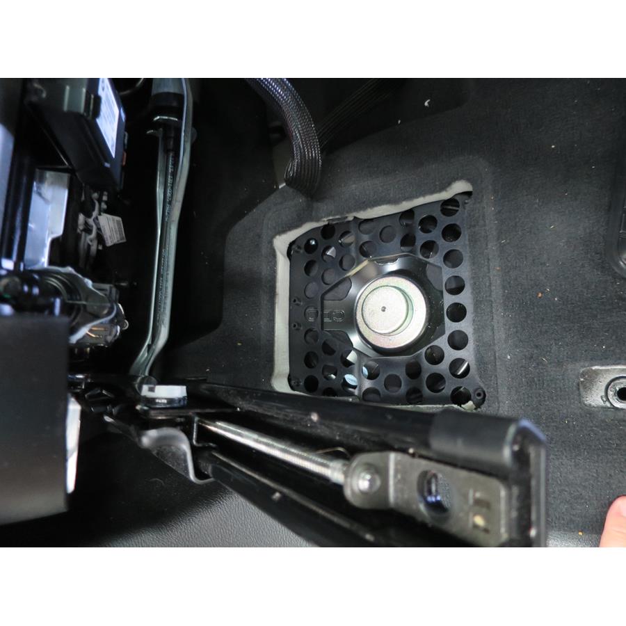 2017 BMW X3 Under front seat speaker