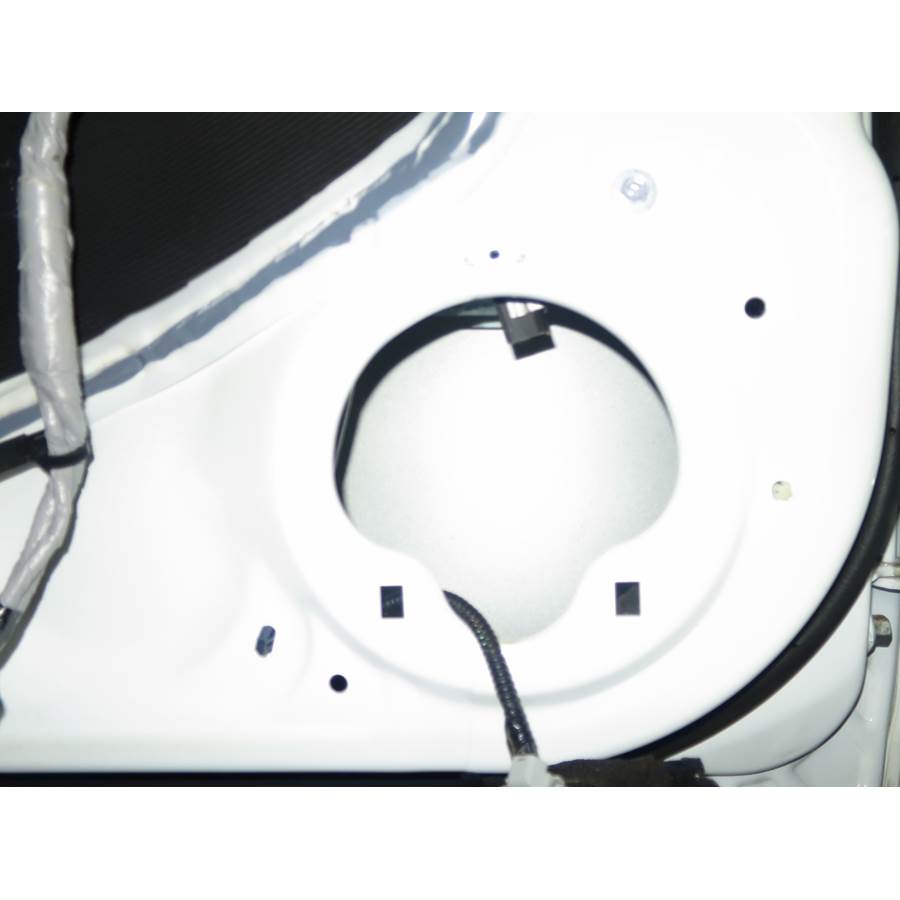 2013 Acura ILX Front door woofer removed