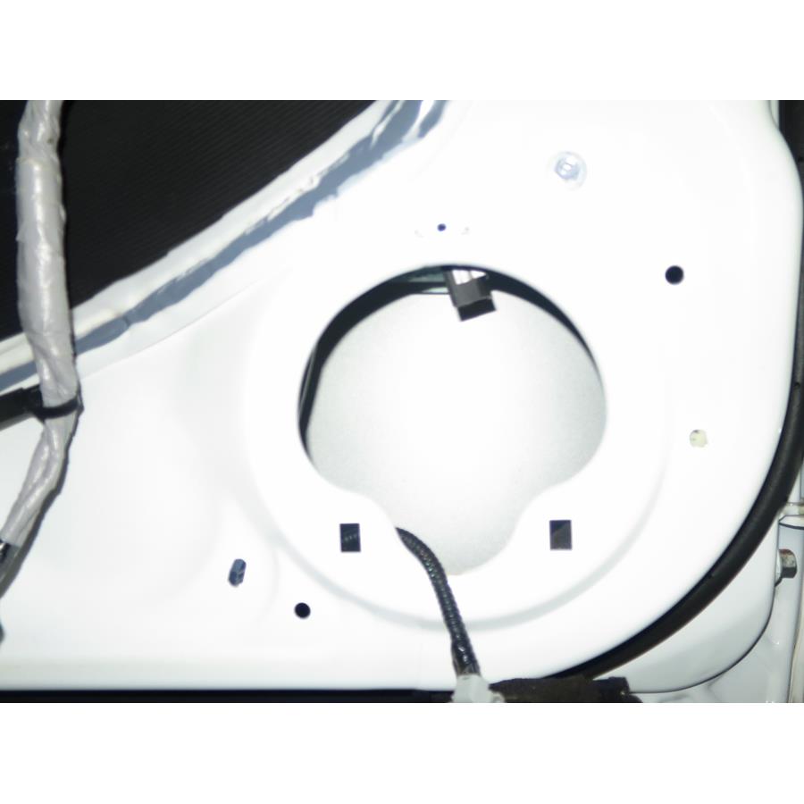 2016 Acura ILX Front door woofer removed