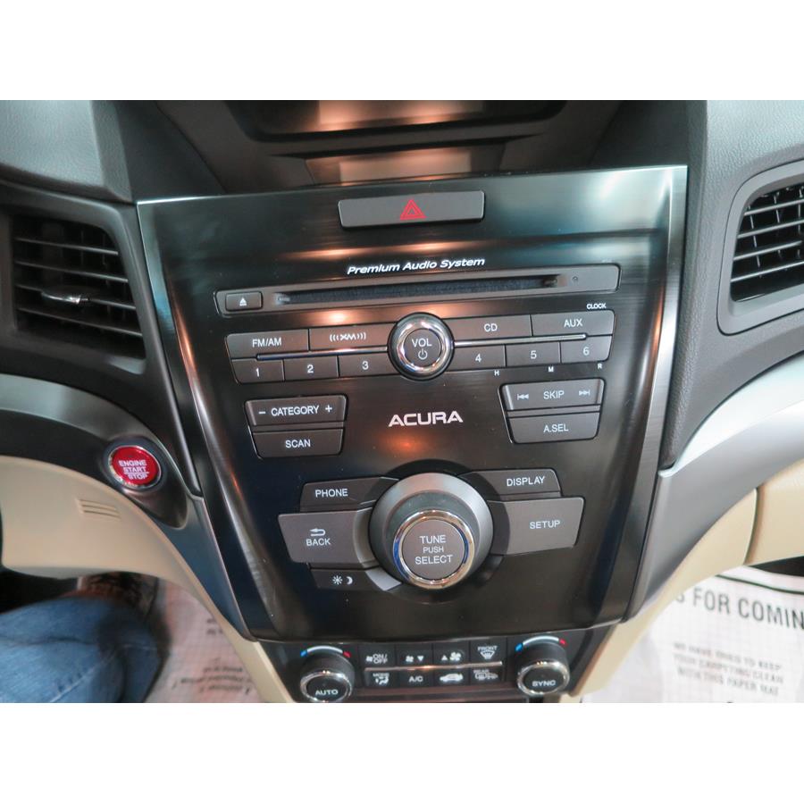 2013 Acura ILX Factory Radio