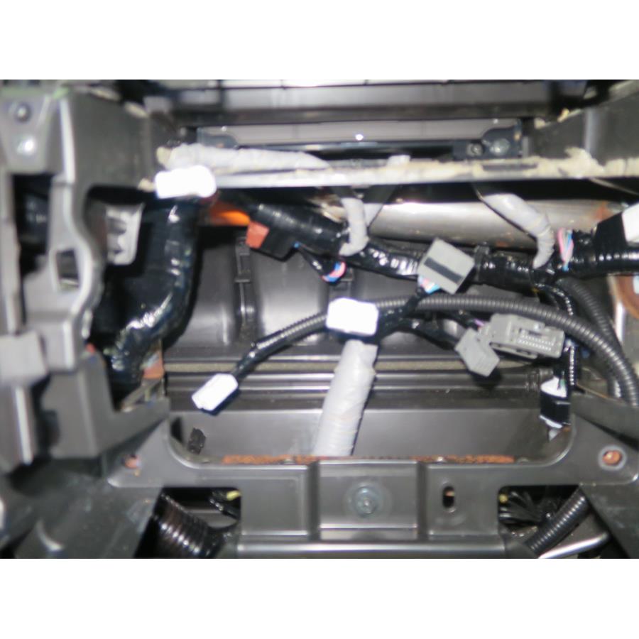 2016 Acura ILX Factory radio removed