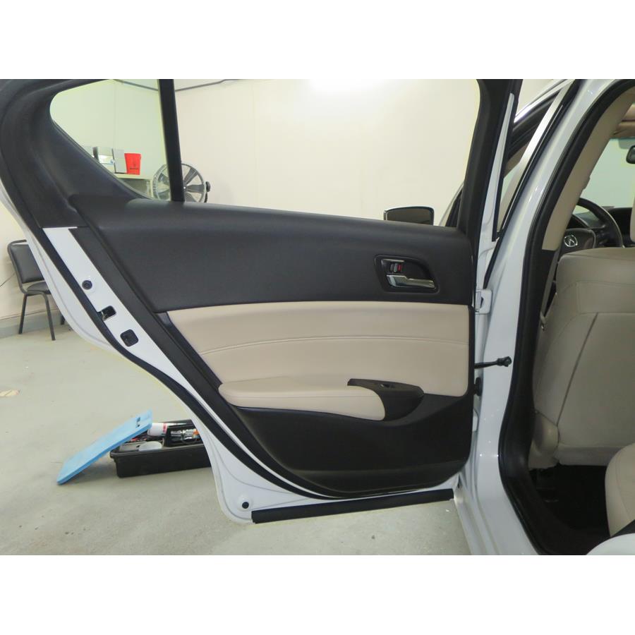 2018 Acura ILX Rear door speaker location
