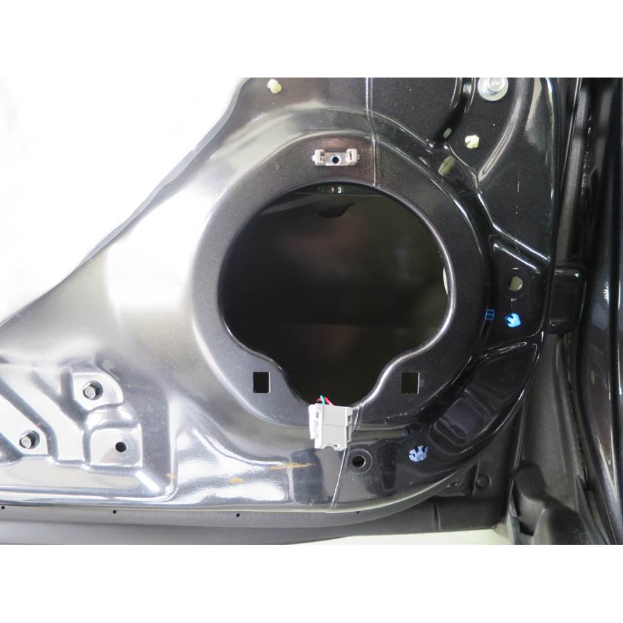 2016 Acura MDX Front speaker removed