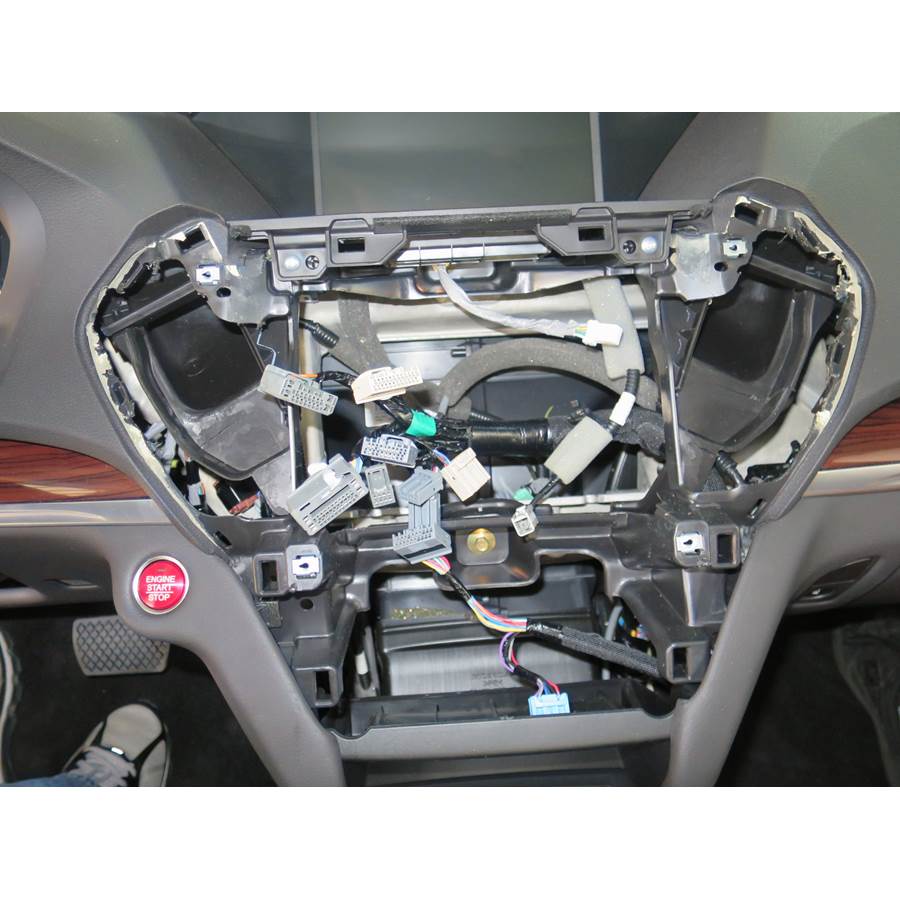 2014 Acura MDX Factory radio removed