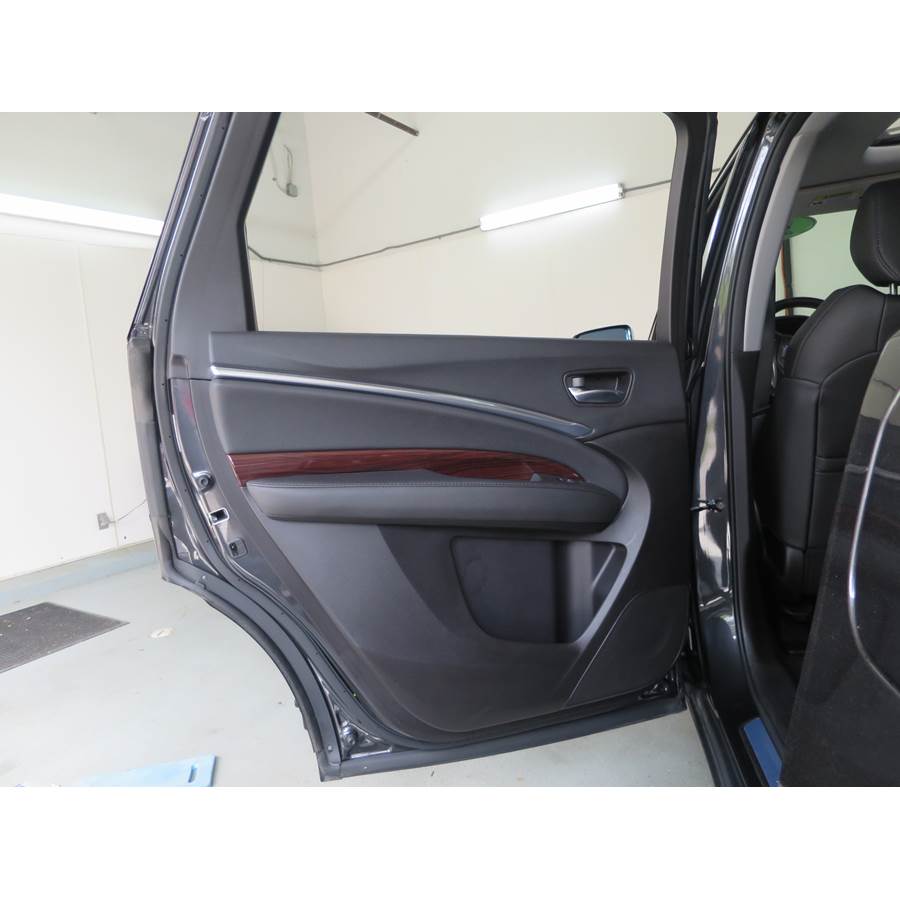 2015 Acura MDX Rear door speaker location