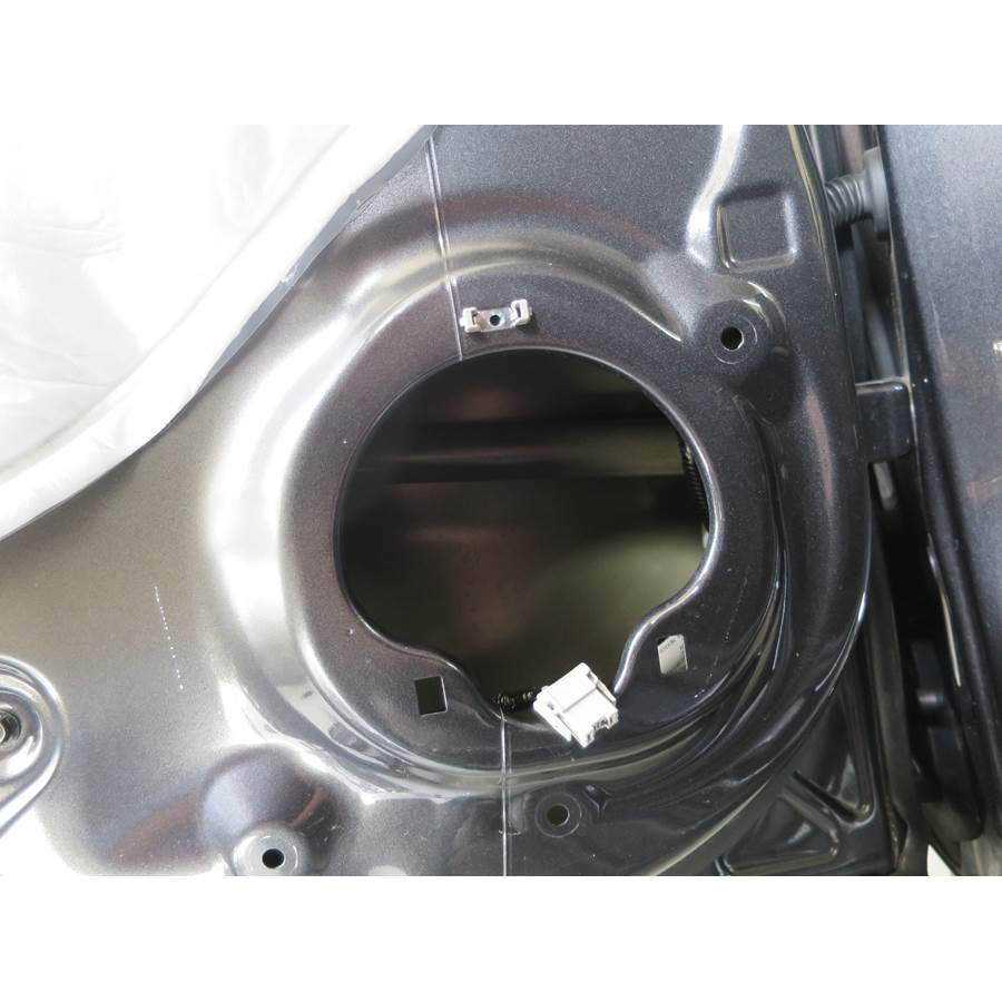 2015 Acura MDX Rear door speaker removed
