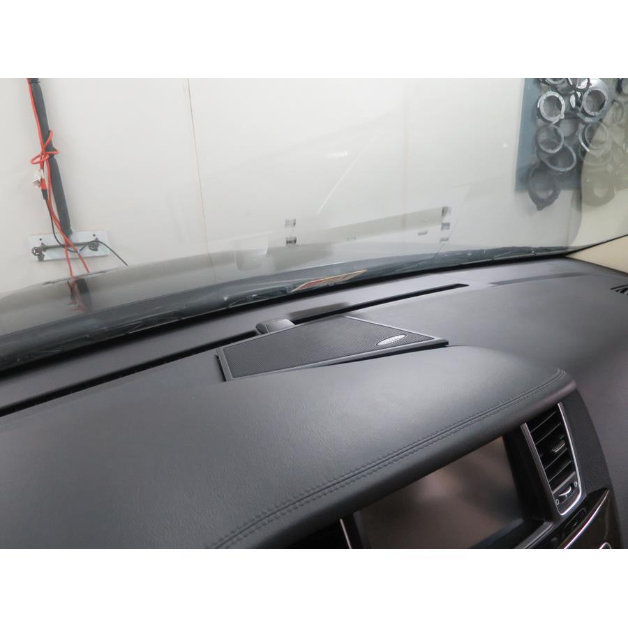 2016 Kia Cadenza Center dash speaker location