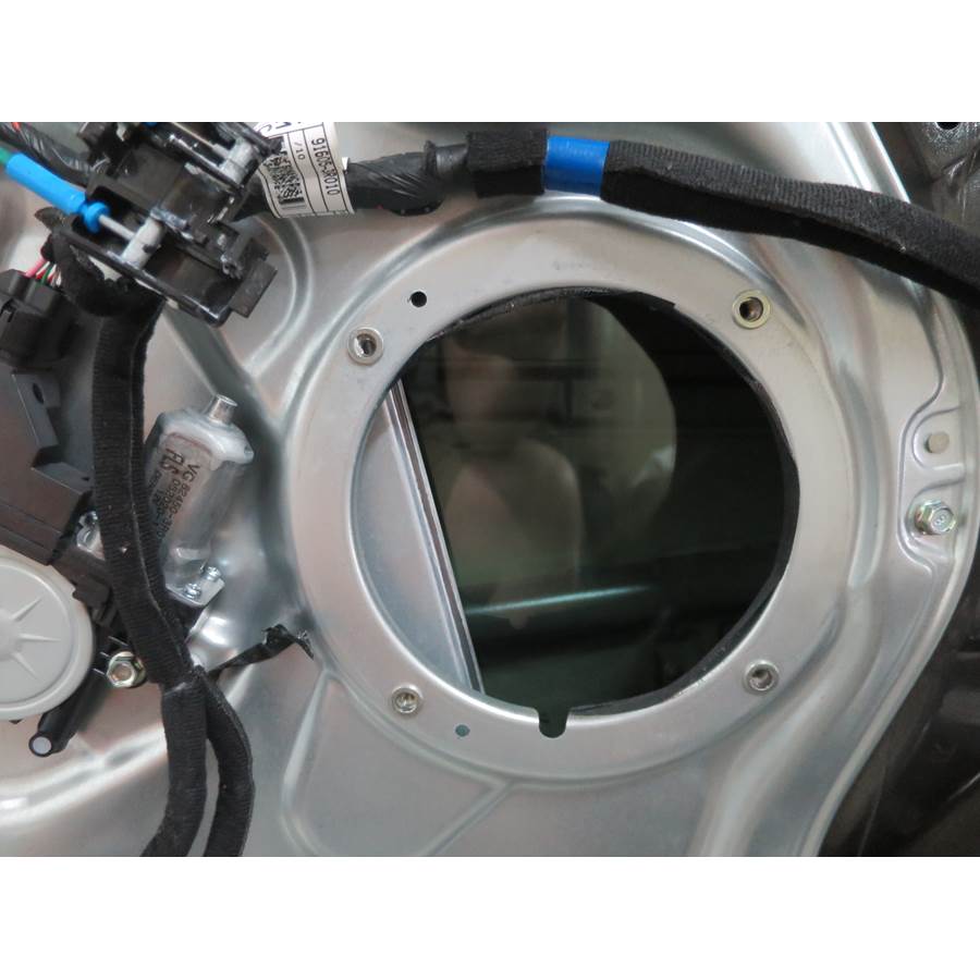 2014 Kia Cadenza Front door woofer removed