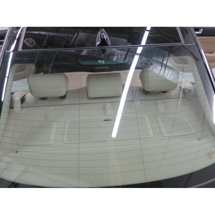 2014 Kia Cadenza Rear deck speaker location