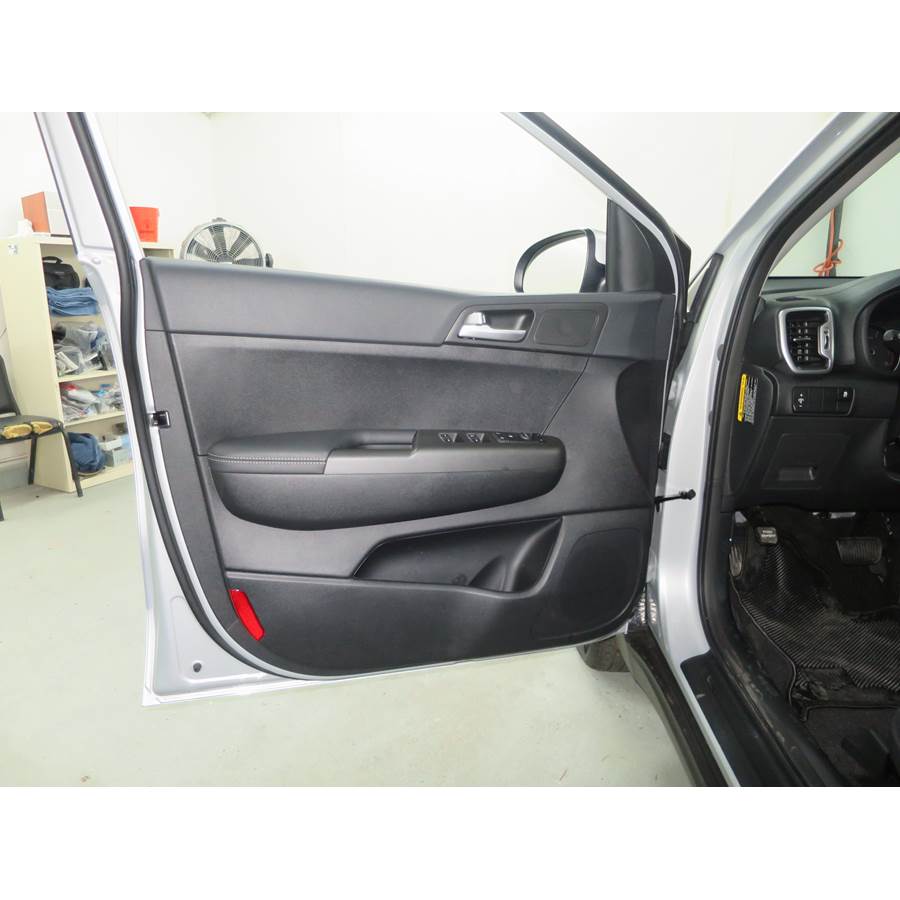 2017 Kia Sportage Front door speaker location