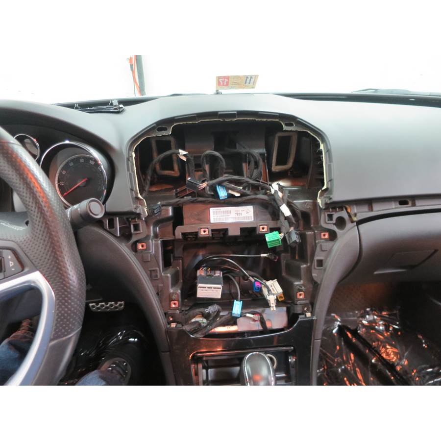 2012 Buick Regal Factory radio removed