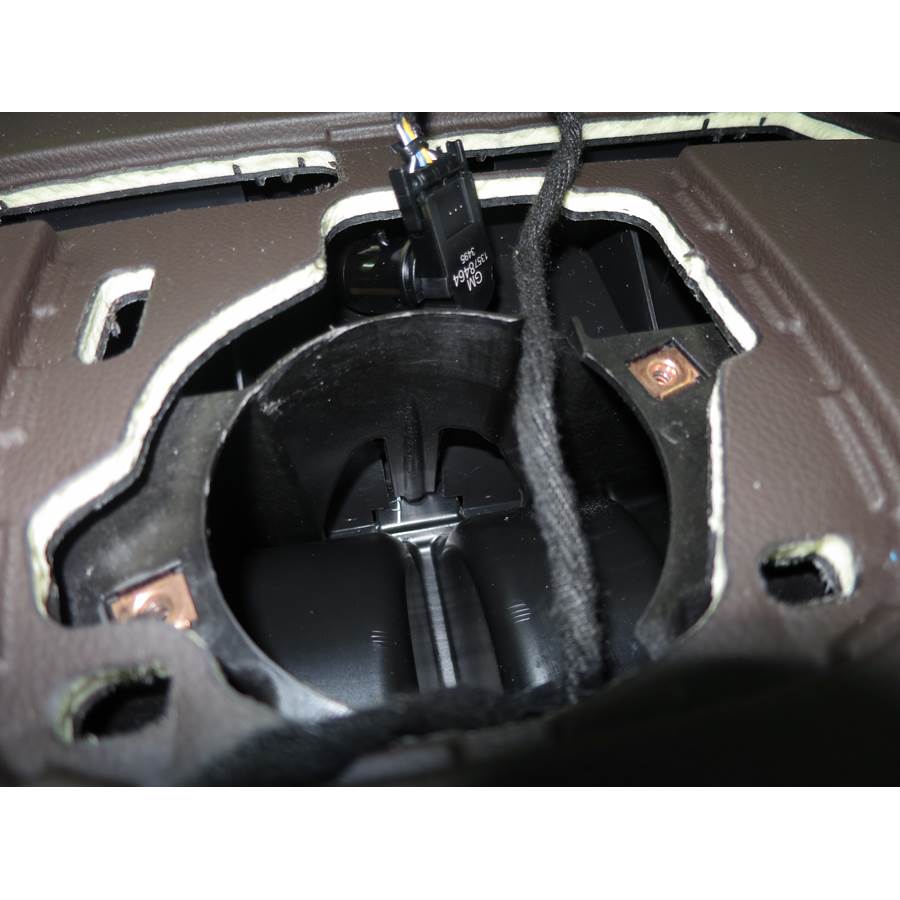 2014 Buick Regal Center dash speaker removed