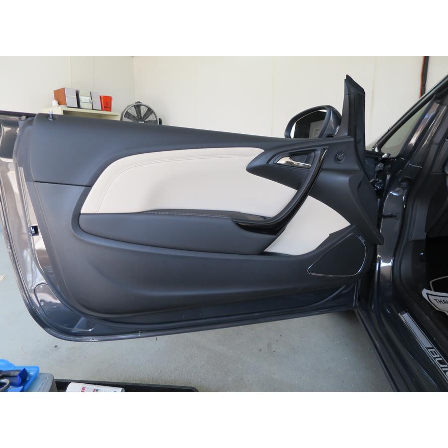 2017 Buick Cascada Front door speaker location