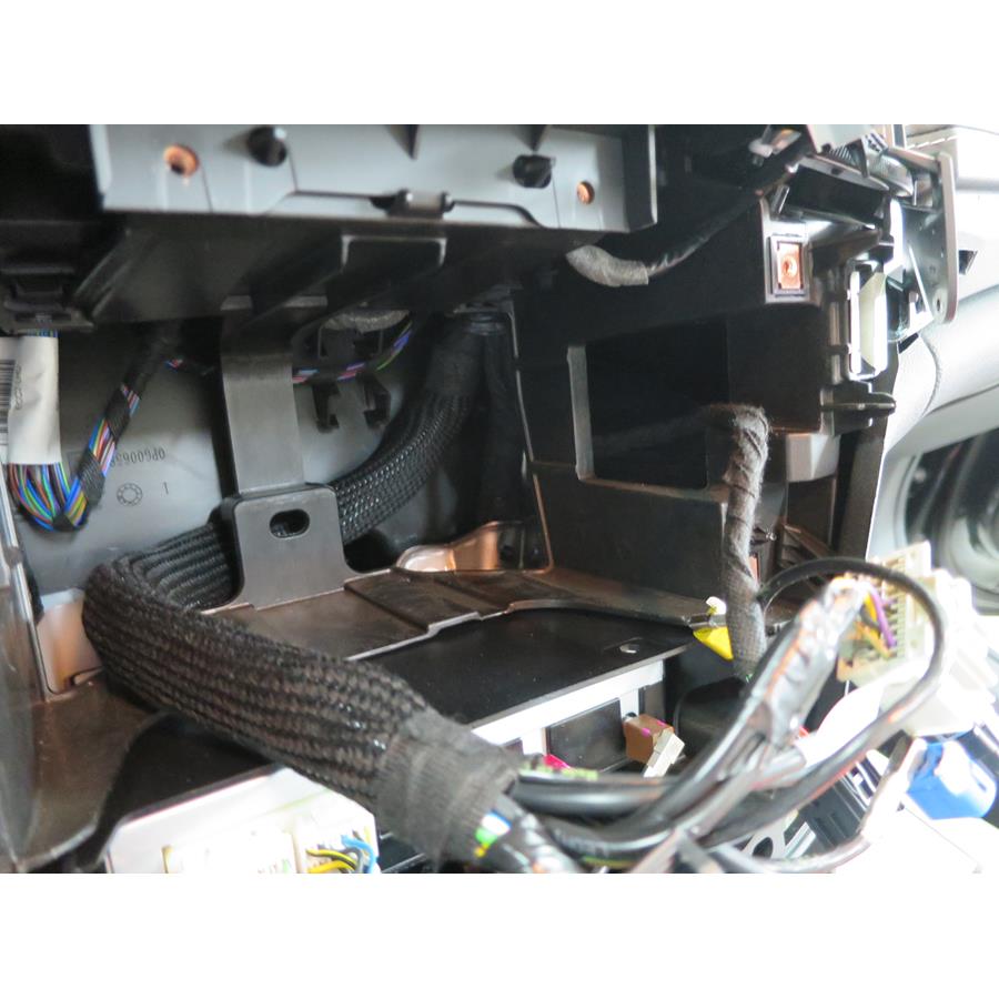 2017 Buick Cascada Factory radio removed