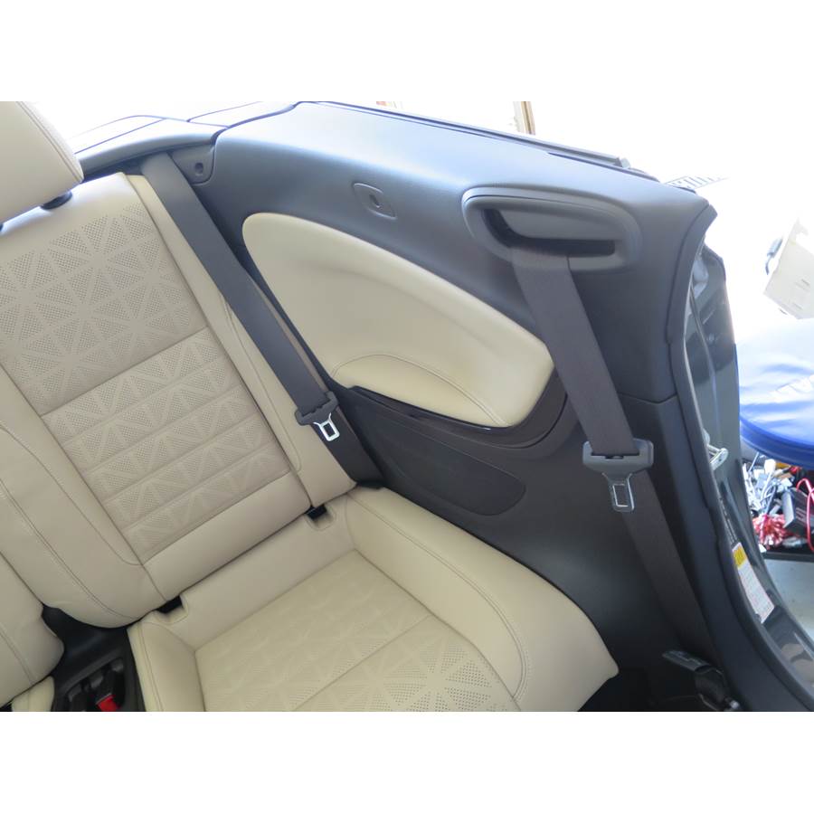2019 Buick Cascada Rear side panel speaker location