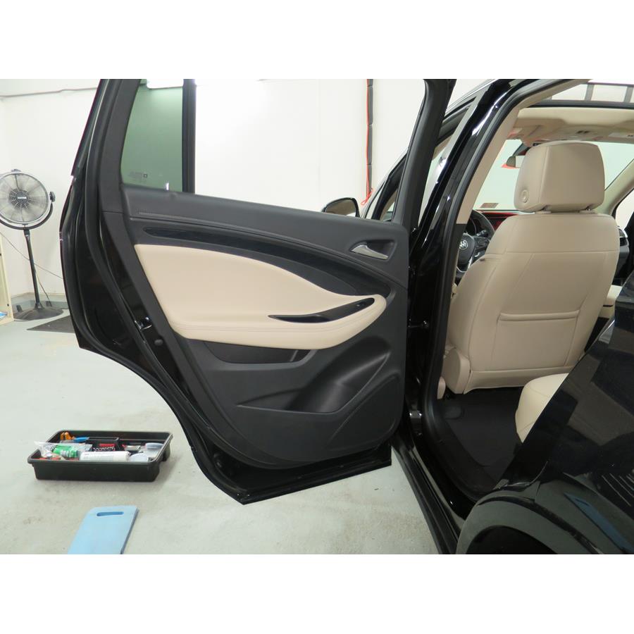2017 Buick Envision Rear door speaker location
