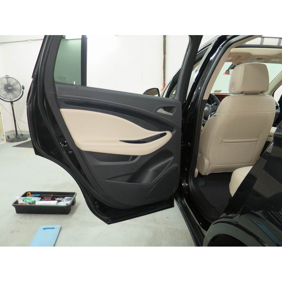 2018 Buick Envision Rear door speaker location
