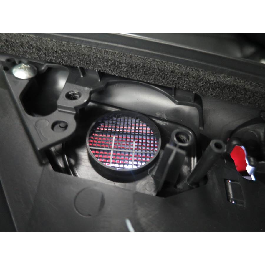 2012 Infiniti M35h Front door tweeter removed