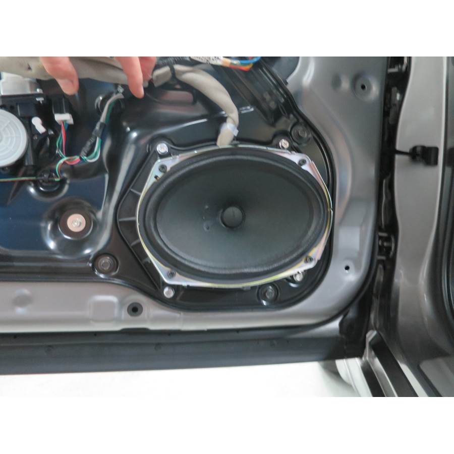 2013 Infiniti M35h Front door woofer