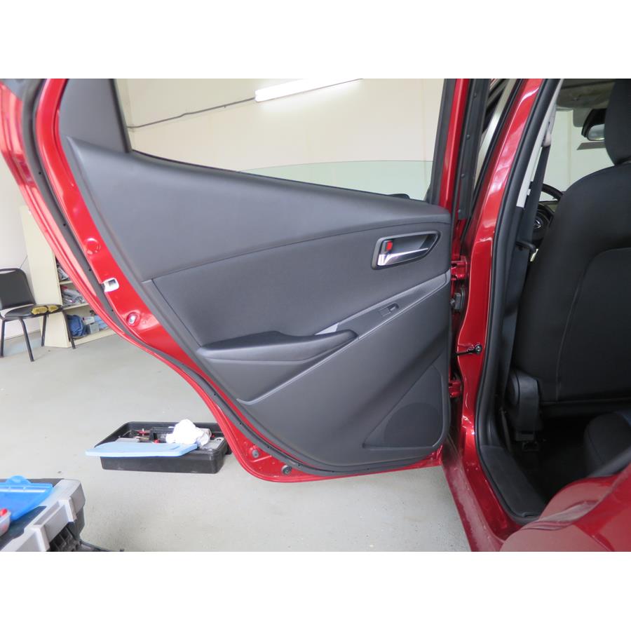 2016 Scion iA Rear door speaker location