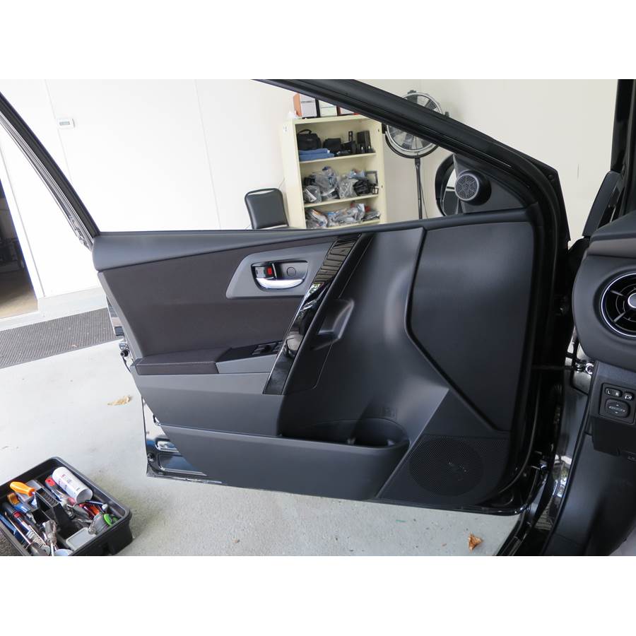 2018 Toyota Corolla iM Front door speaker location