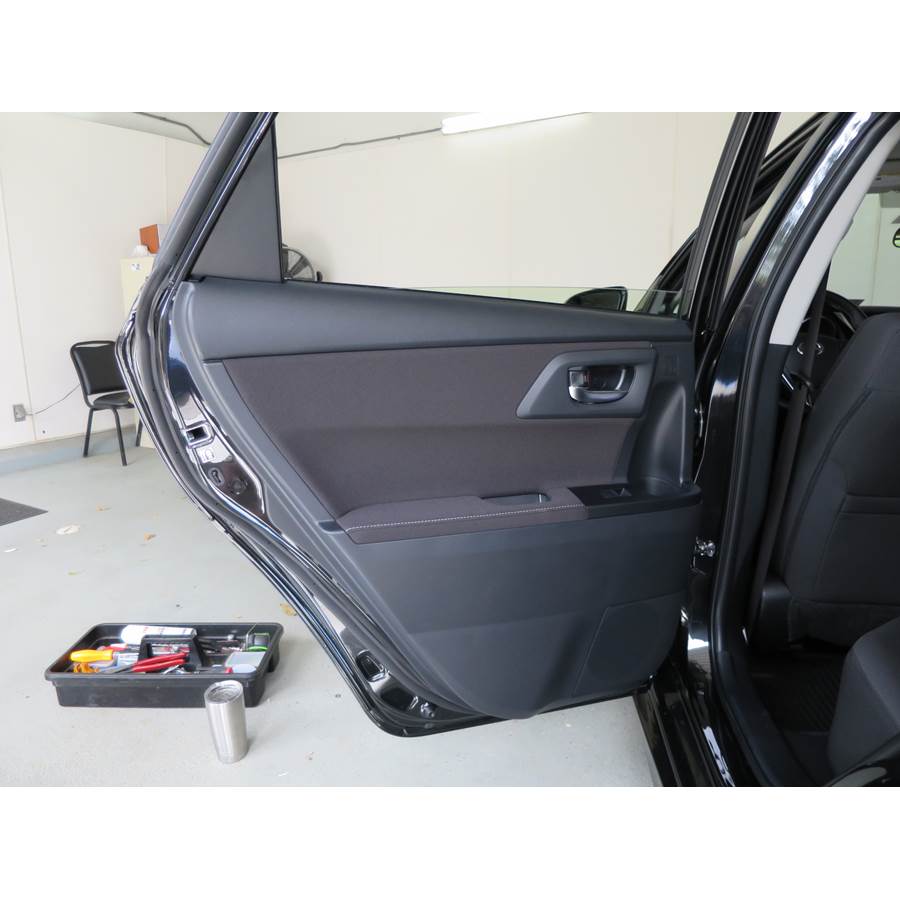 2016 Scion iM Rear door speaker location