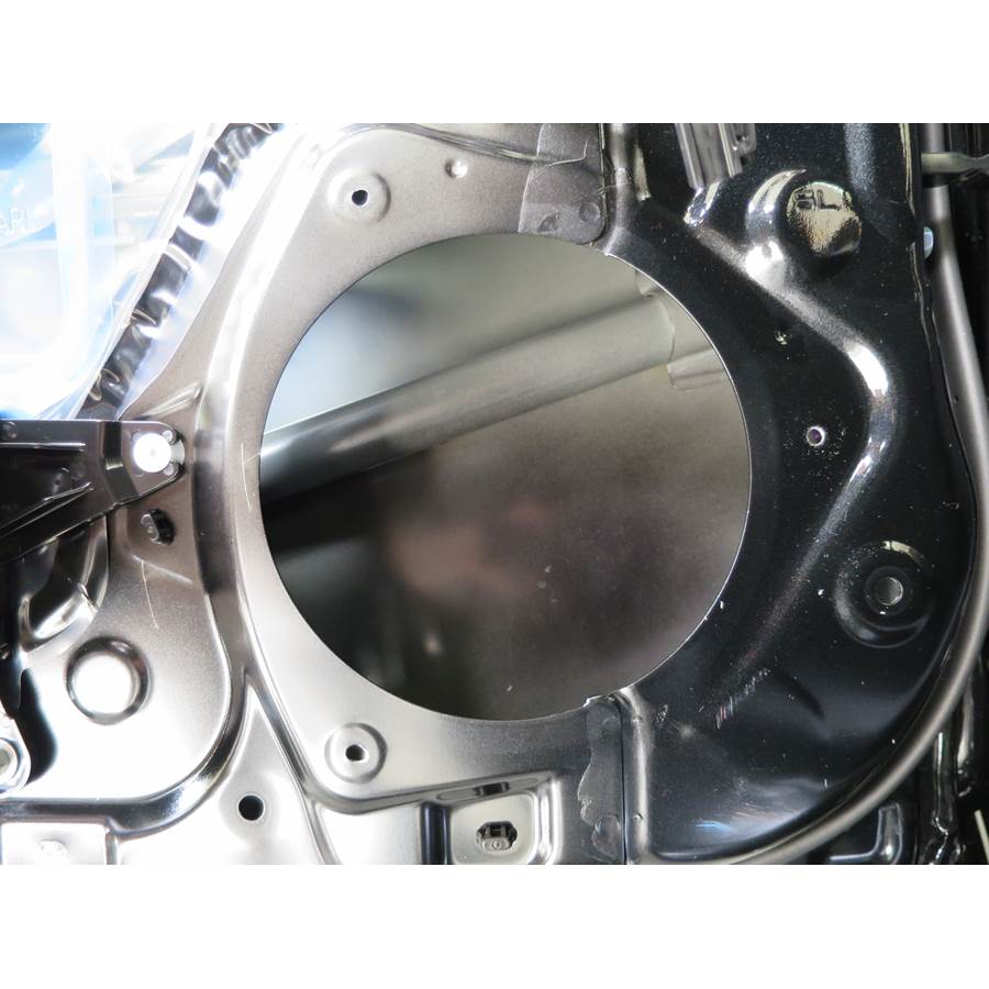 2016 Scion iM Rear door speaker removed