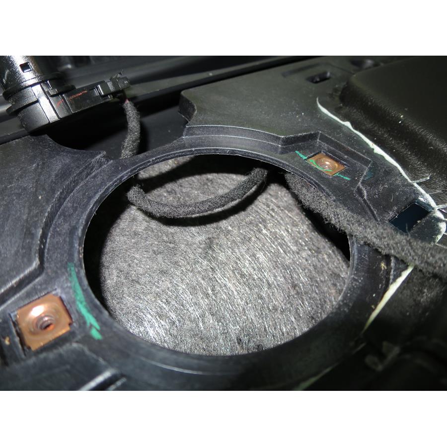 2017 Cadillac XTS Center dash speaker removed