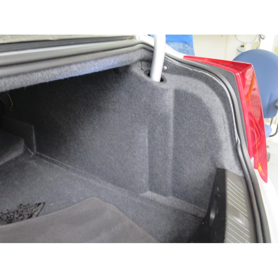 2017 Cadillac XTS Factory amplifier location