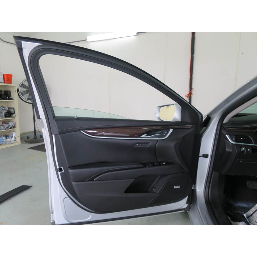 2017 Cadillac XTS Front door speaker location