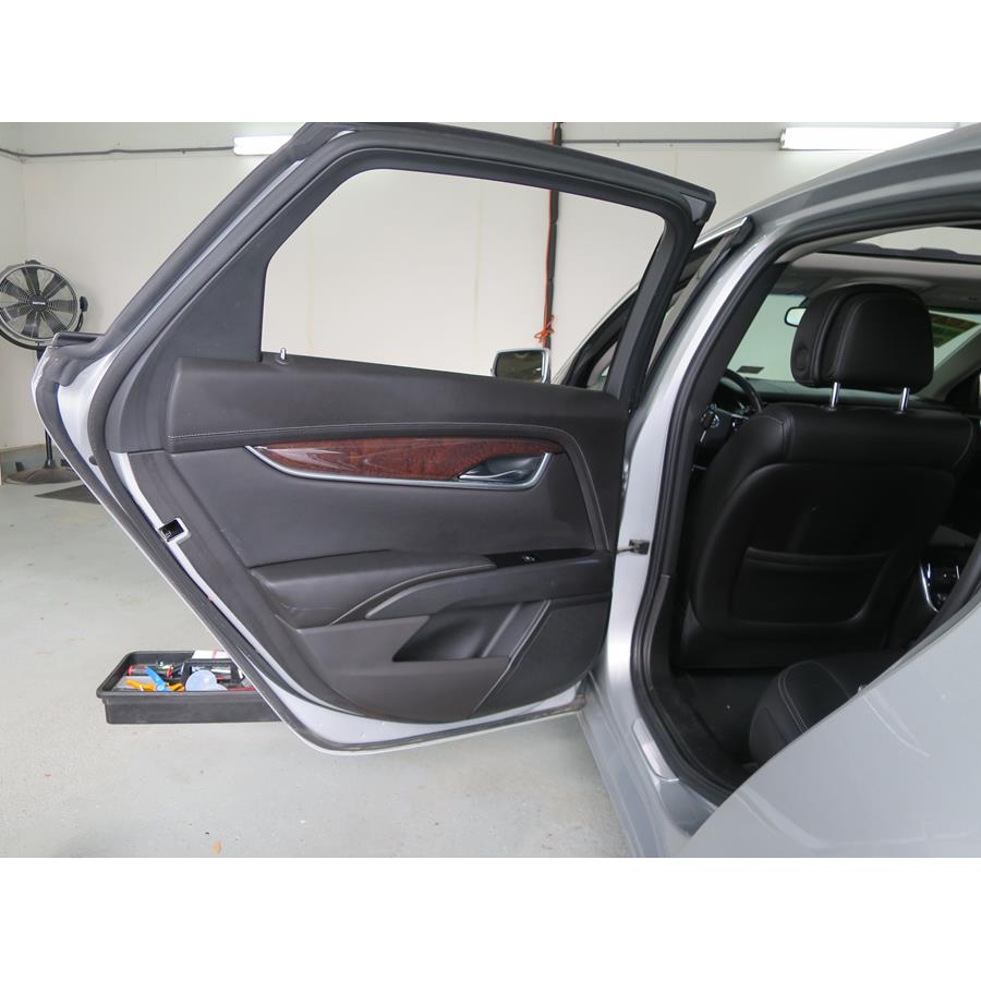 2017 Cadillac XTS Rear door speaker location