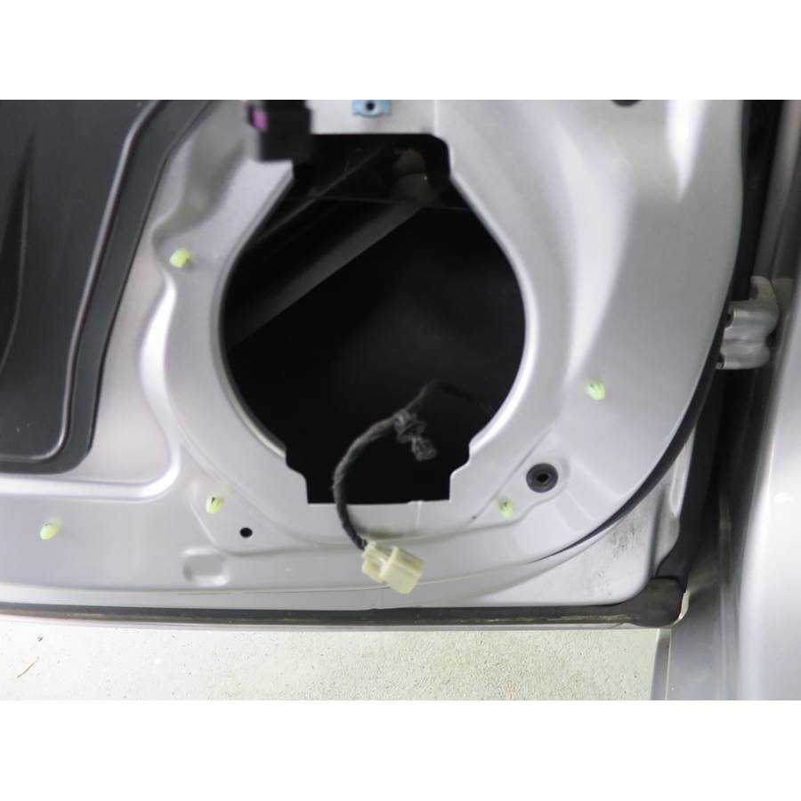 2018 Cadillac XTS Rear door speaker removed