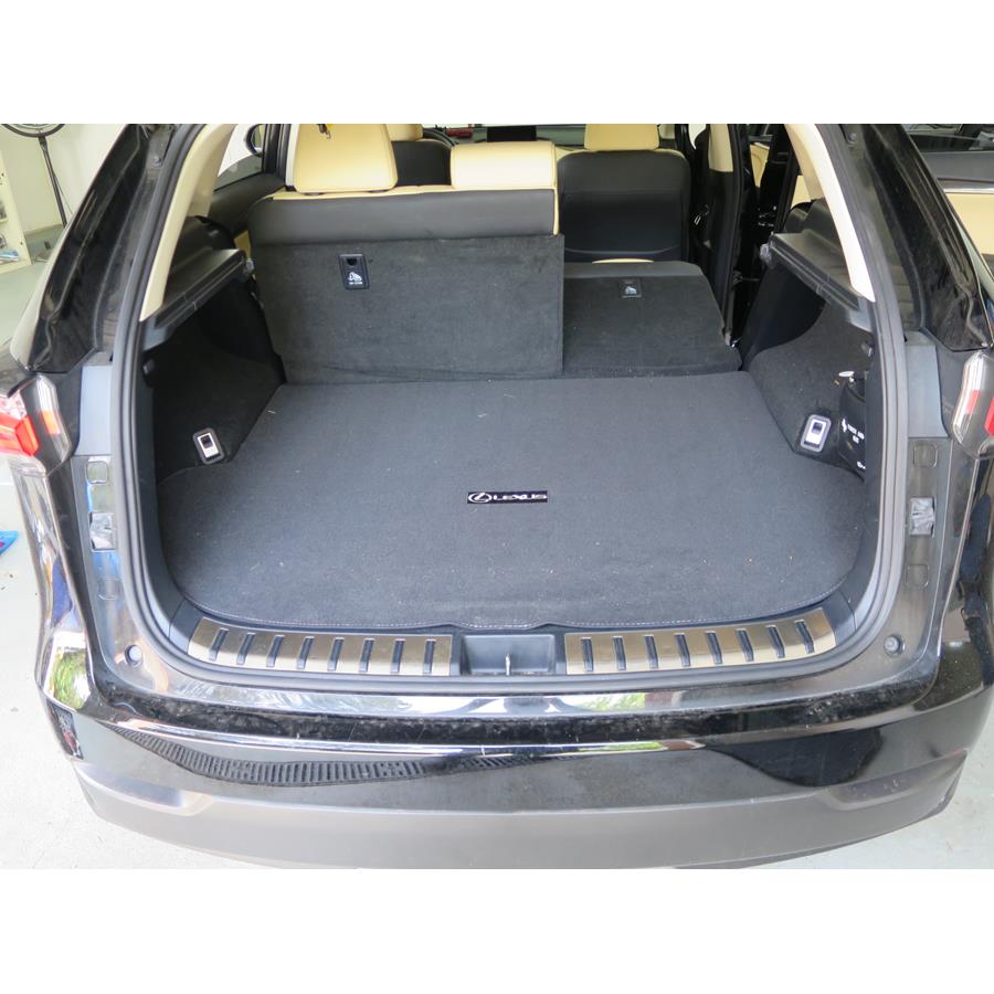2017 Lexus NX200T Factory amplifier location