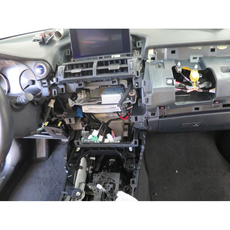 2015 Lexus NX300h Factory radio removed