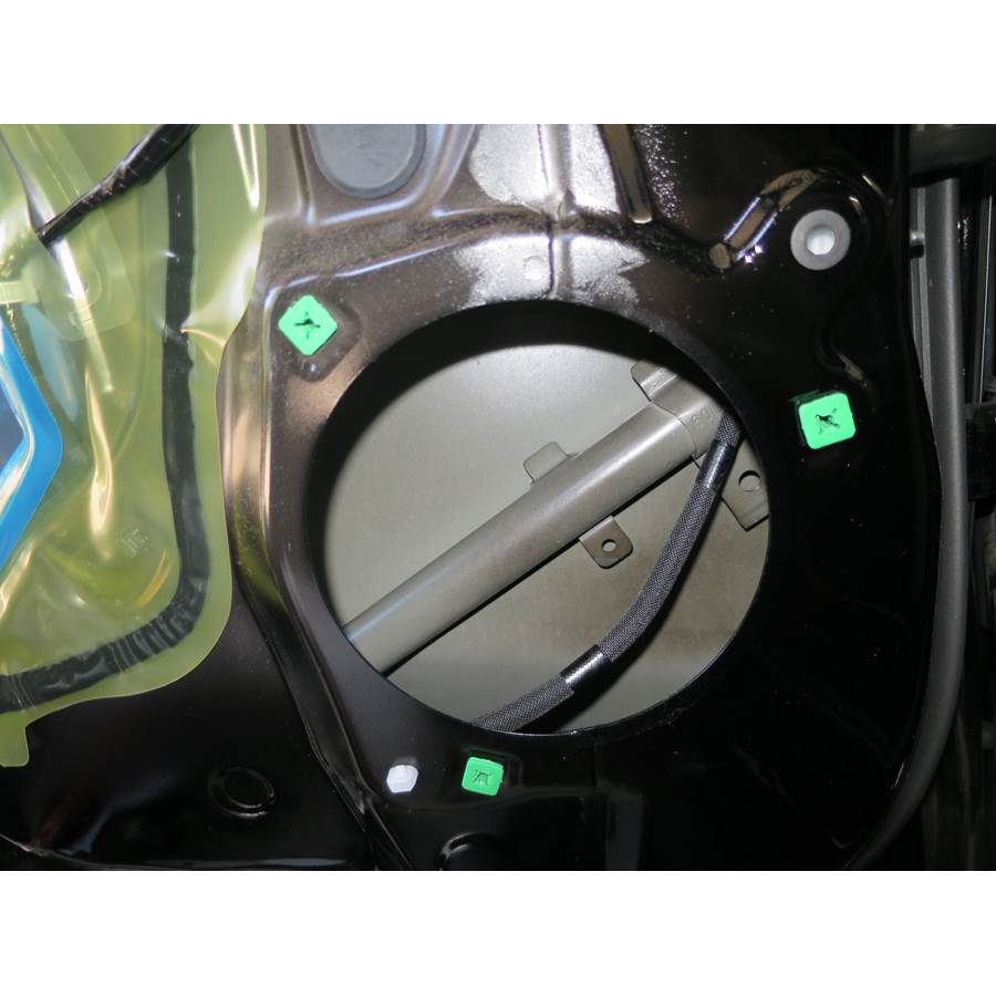 2015 Lexus NX200T Rear door woofer removed