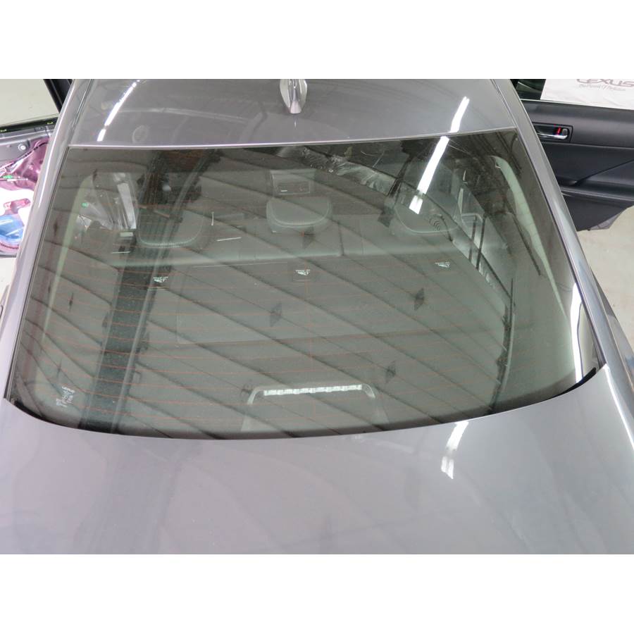 2016 Lexus IS200t Rear deck speaker location