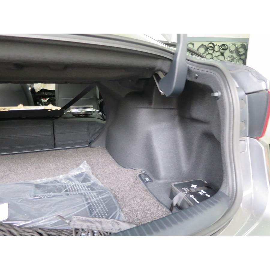 2016 Lexus IS200t Factory amplifier location