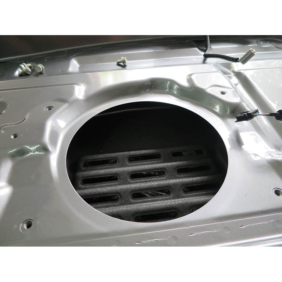 2017 Lexus IS200t Rear deck center speaker removed