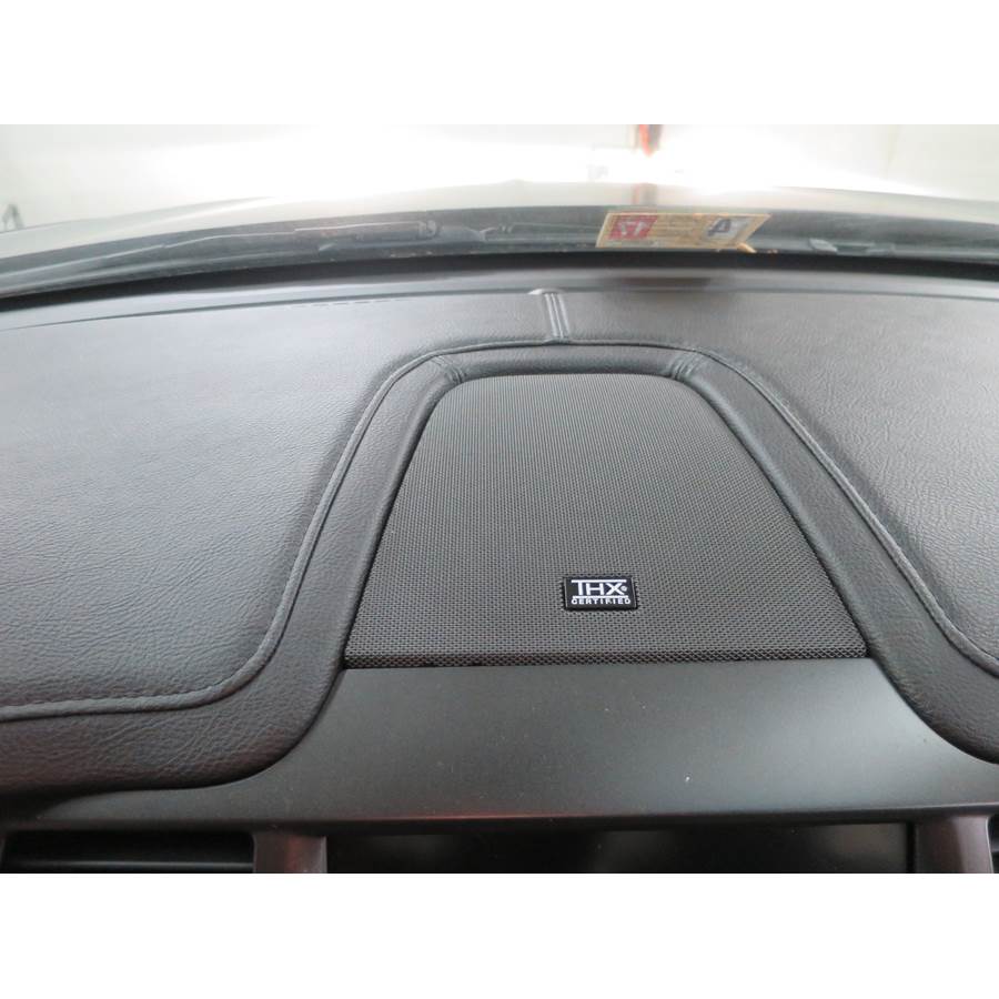 2015 Lincoln MKS Center dash speaker location