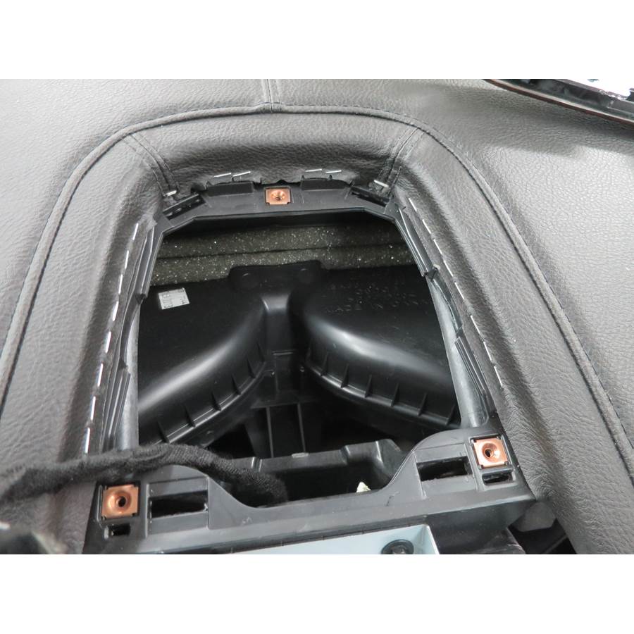 2015 Lincoln MKS Center dash speaker removed