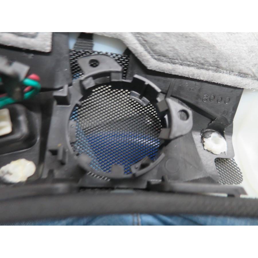 2014 Lincoln MKS Front pillar speaker removed