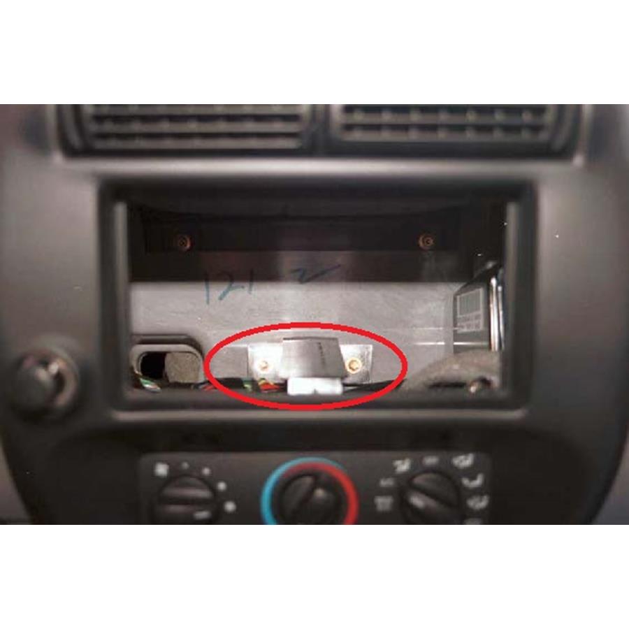 1997 Mazda B4000 You'll have to modify your vehicle's sub-dash to install a new car stereo.