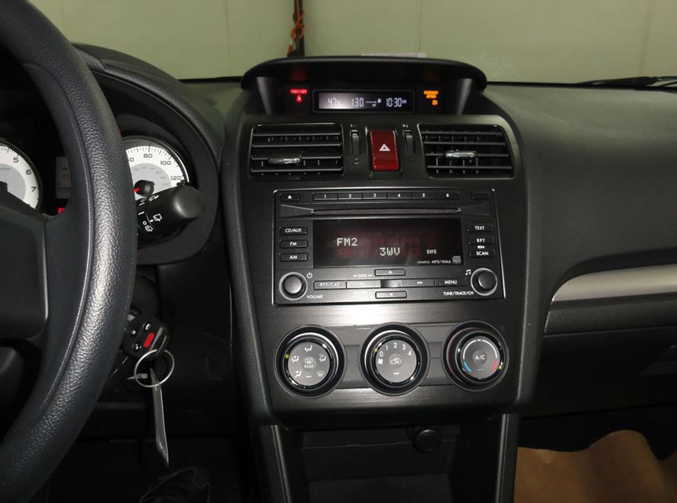 subaru impreza radio