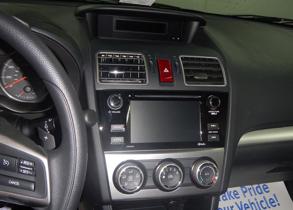 subaru impreza navigation radio