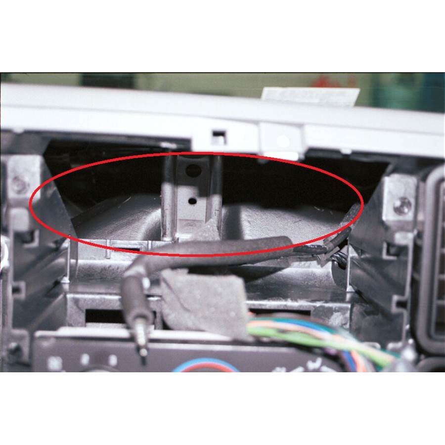 2002 GMC Yukon You'll have to modify your vehicle's sub-dash to install a new car stereo.