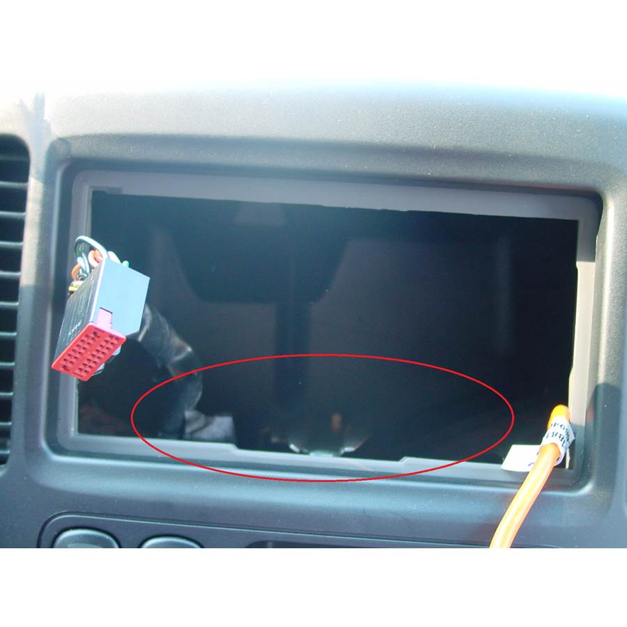 2006 Mercury Mariner You'll have to modify your vehicle's sub-dash to install a new car stereo.