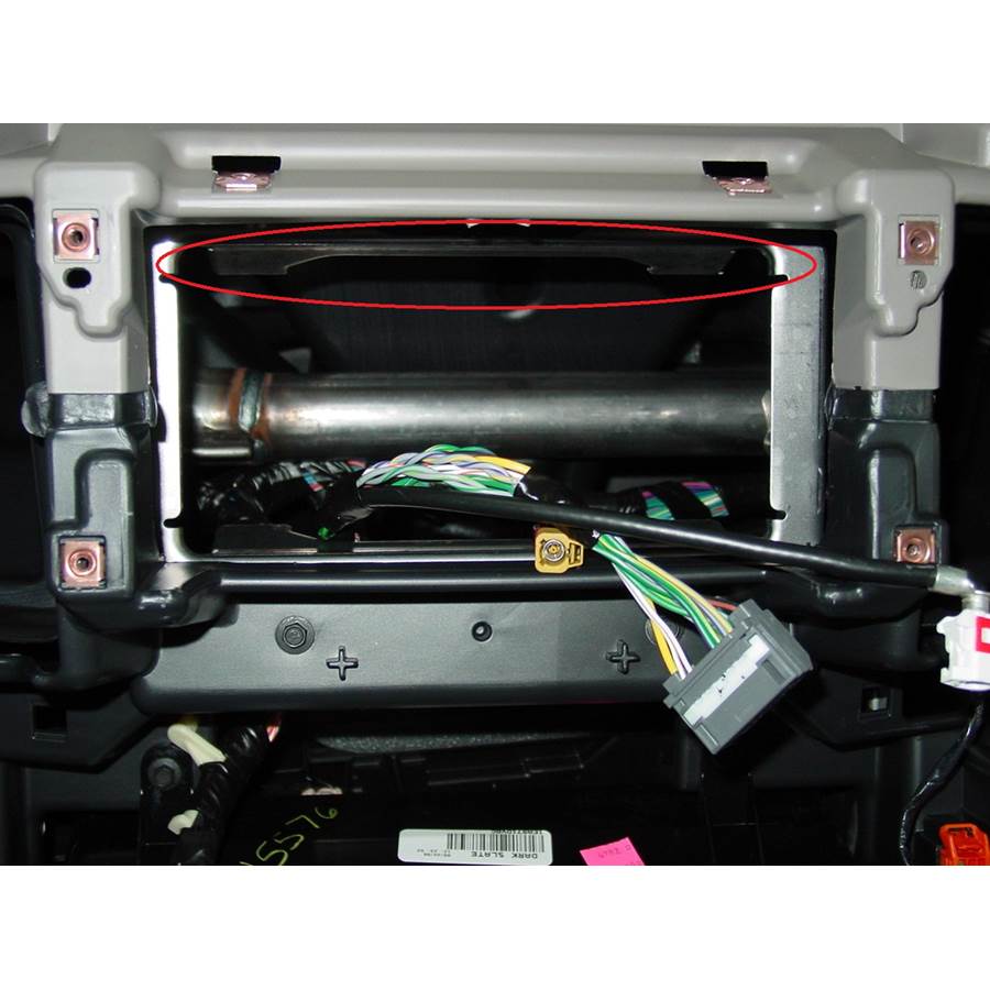 2012 Ram 1500 You'll have to modify your vehicle's sub-dash to install a new car stereo.