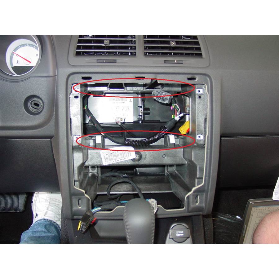 2014 Dodge Challenger You'll have to modify your vehicle's sub-dash to install a new car stereo.