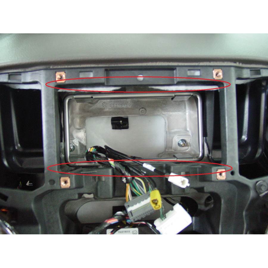 2012 Jeep Grand Cherokee You'll have to modify your vehicle's sub-dash to install a new car stereo.