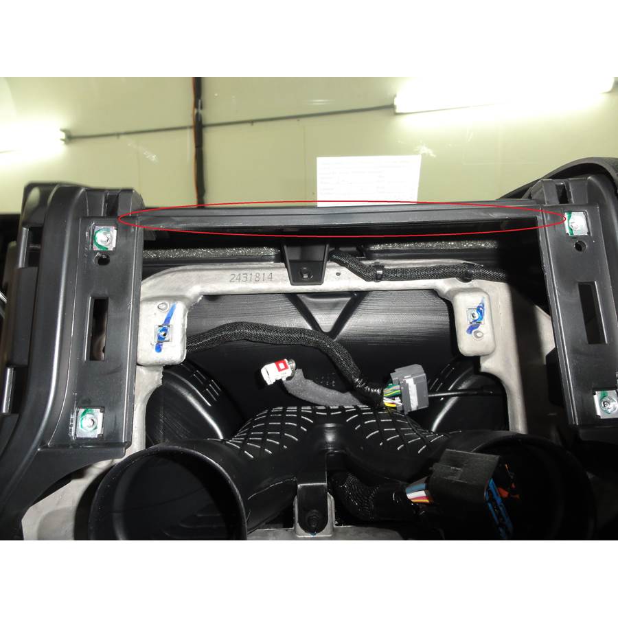 2011 Jeep Wrangler Unlimited You'll have to modify your vehicle's sub-dash to install a new car stereo.
